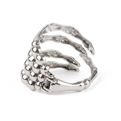 Skeleton Hand Cuff [Antique Silver] | Bracelet