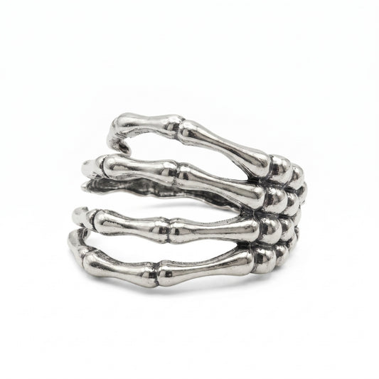 Skeleton Hand Cuff [Antique Silver] | Bracelet