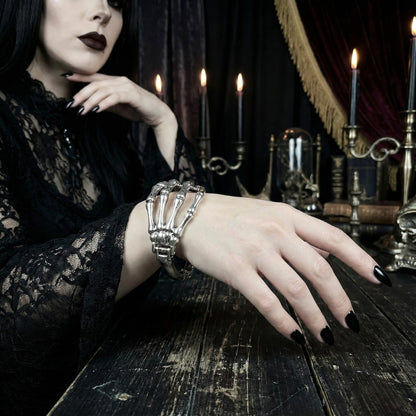 Menotte main squelette | Bracelet
