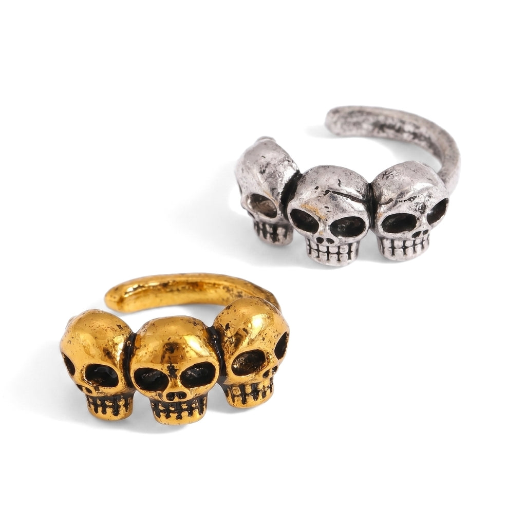 Triple Skull Cuff | Earring
