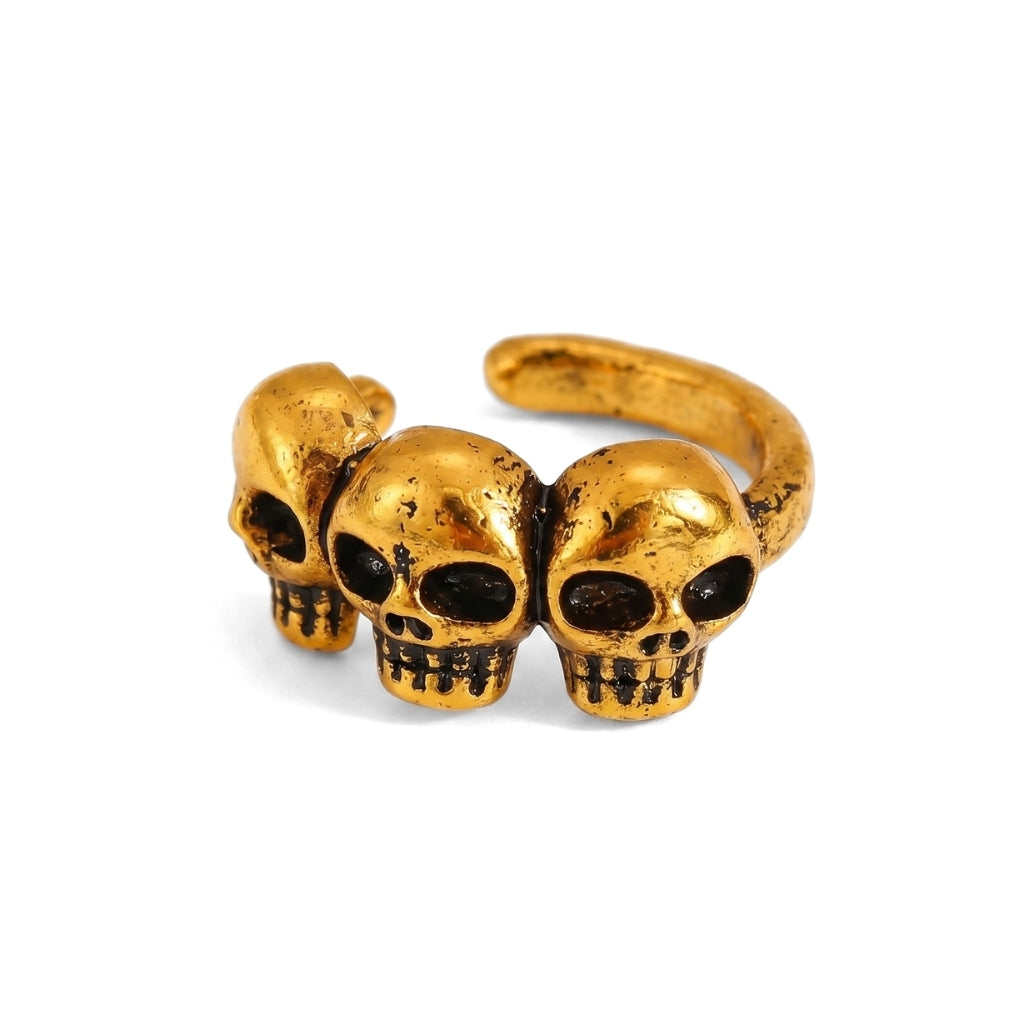 Triple Skull Cuff | Earring