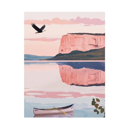 Sleeping Giant Sunset | Canvas Art Print
