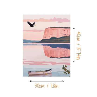 Sleeping Giant Sunset | Canvas Art Print
