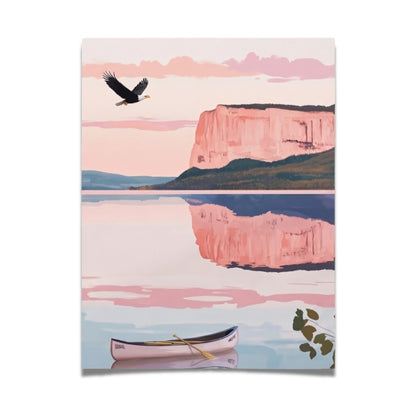 Sleeping Giant Sunset | Canvas Art Print