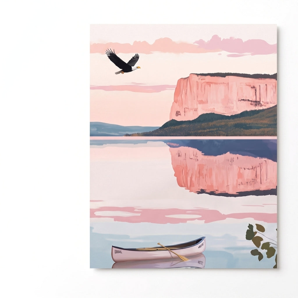 Sleeping Giant Sunset | Canvas Art Print