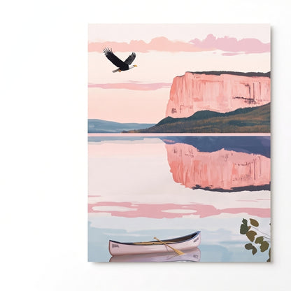 Sleeping Giant Sunset | Canvas Art Print