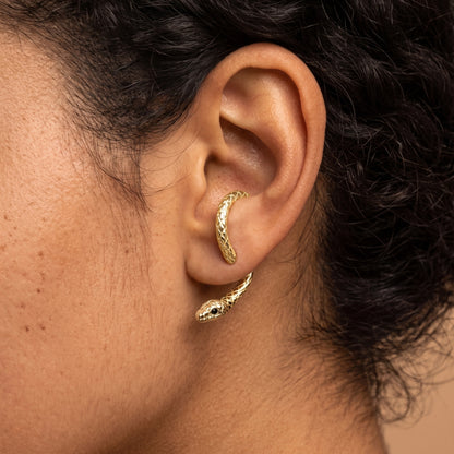Snake Illusion Studs | Earrings