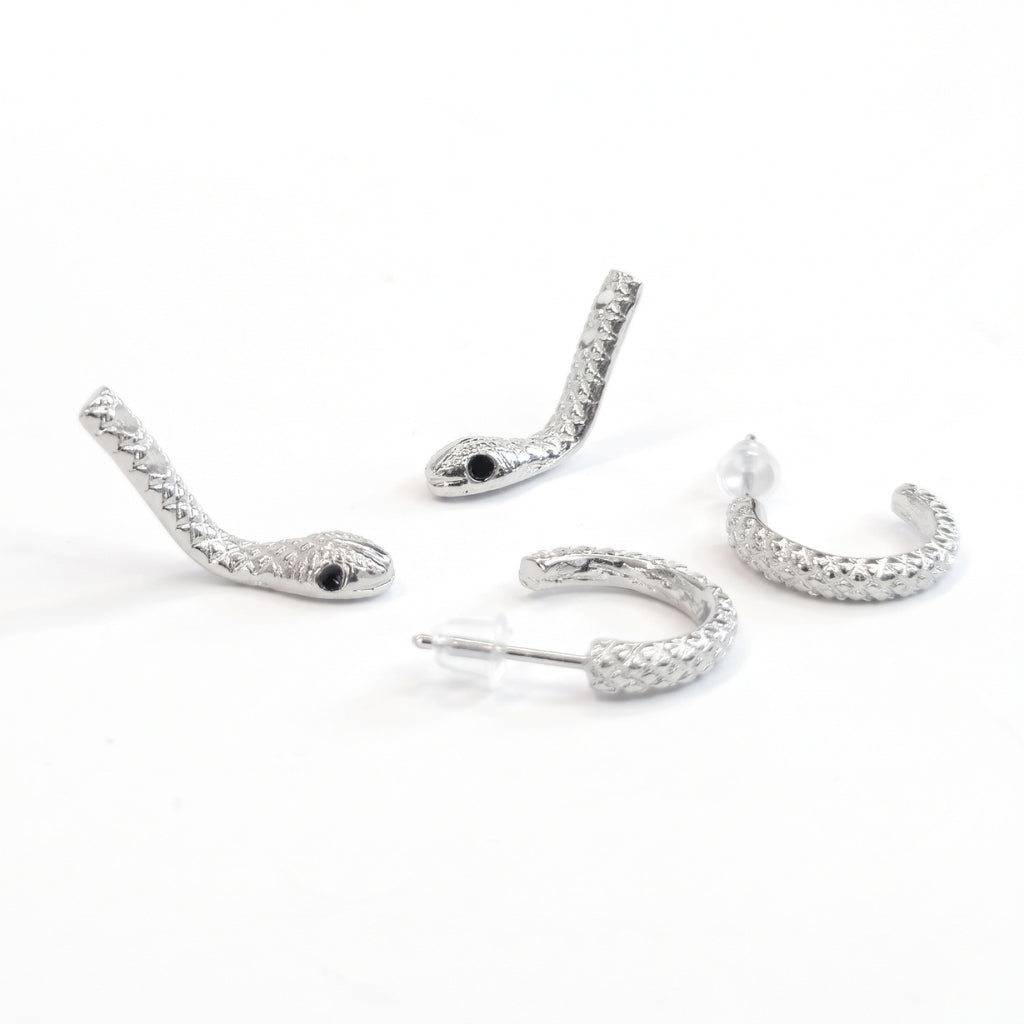 Snake Illusion Studs | Earrings