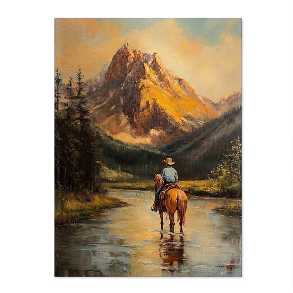 Solitude of the Rockies | Canvas Art Print