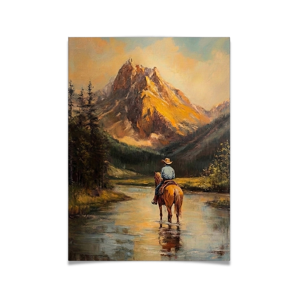 Solitude of the Rockies | Canvas Art Print