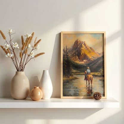 Solitude of the Rockies | Canvas Art Print