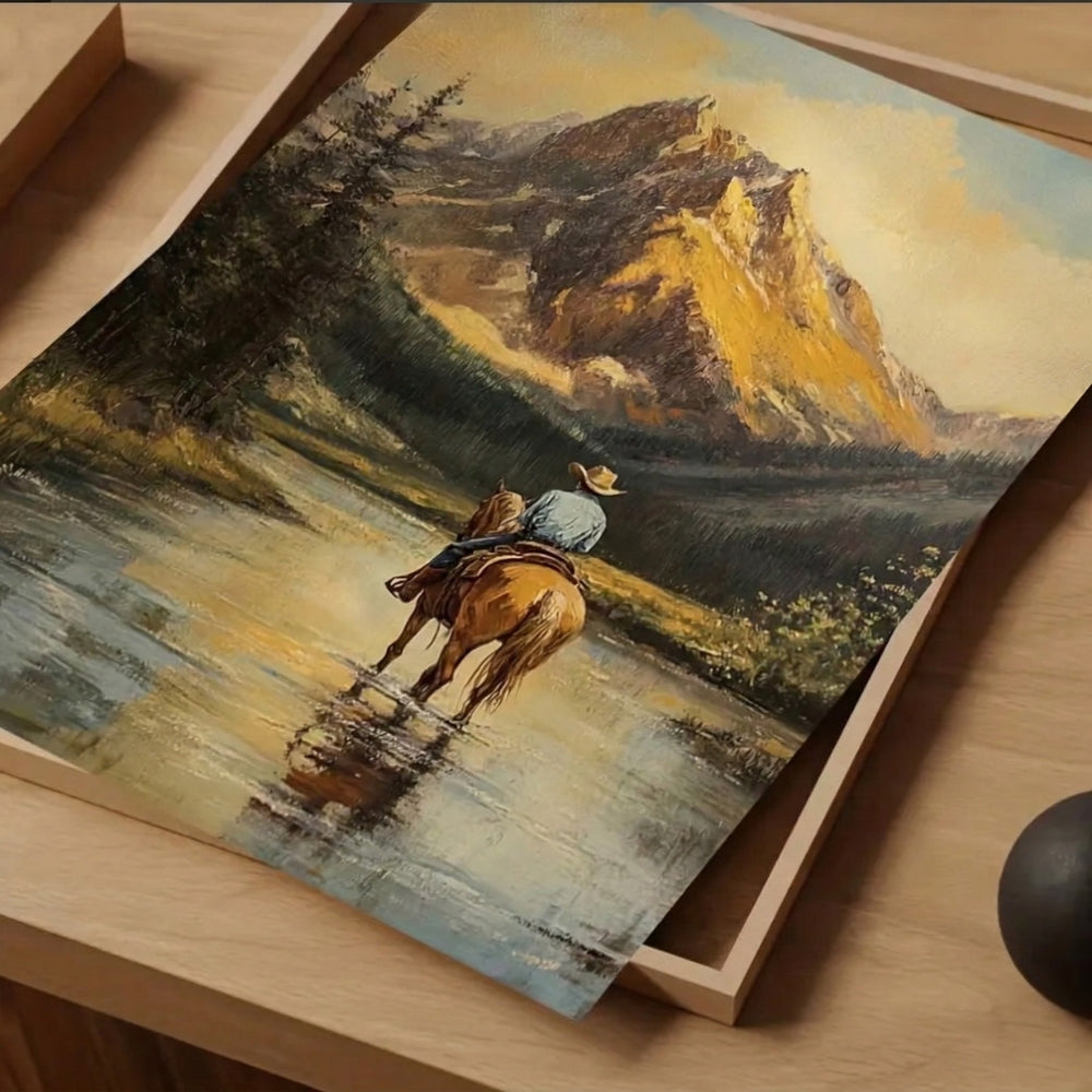 Solitude of the Rockies | Canvas Art Print