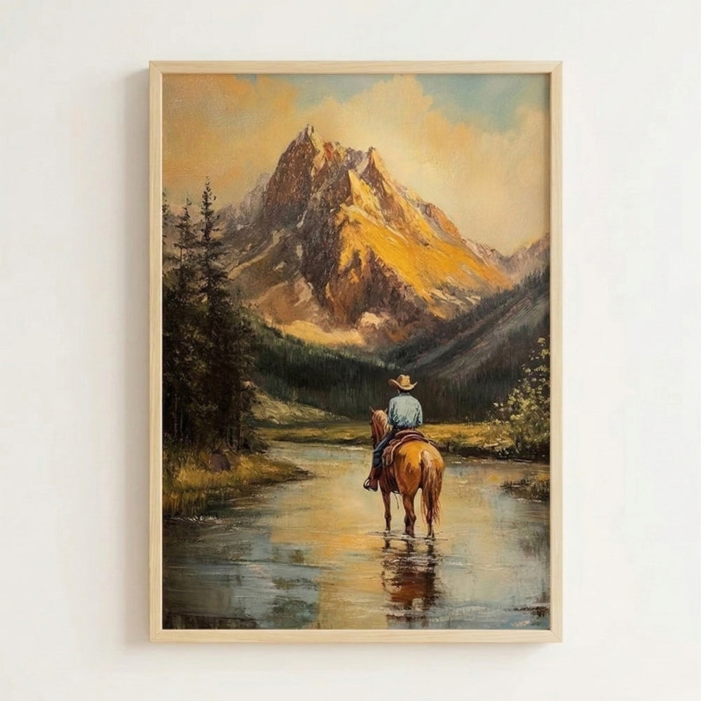 Solitude of the Rockies | Canvas Art Print
