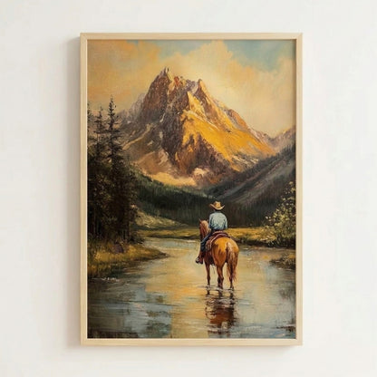Solitude of the Rockies | Canvas Art Print