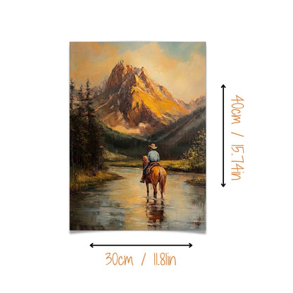 Solitude of the Rockies | Canvas Art Print