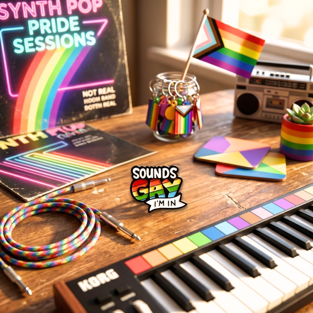 Sounds Gay I'm In [Pride] | Collectible Pin