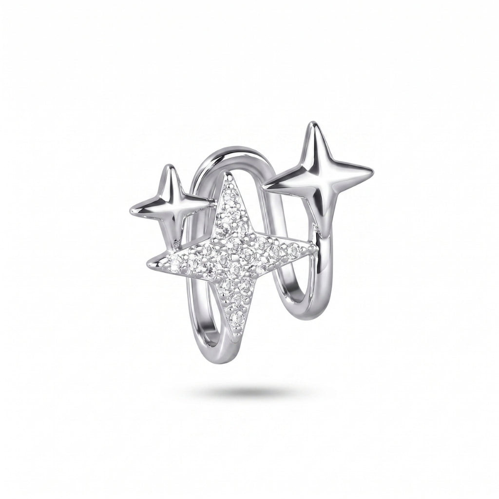 Sparkling Stars Ear Cuff | Earrings