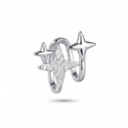 Sparkling Stars Ear Cuff | Earrings