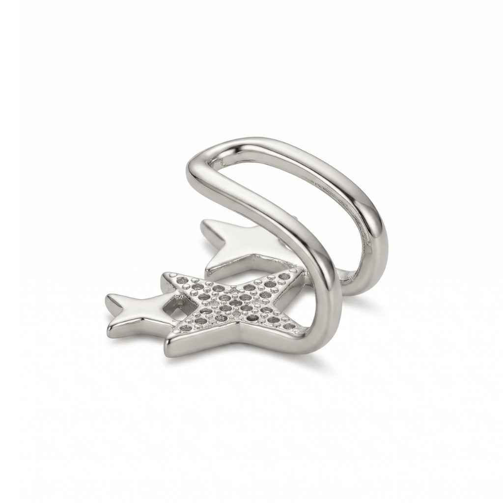 Sparkling Stars Ear Cuff | Earrings