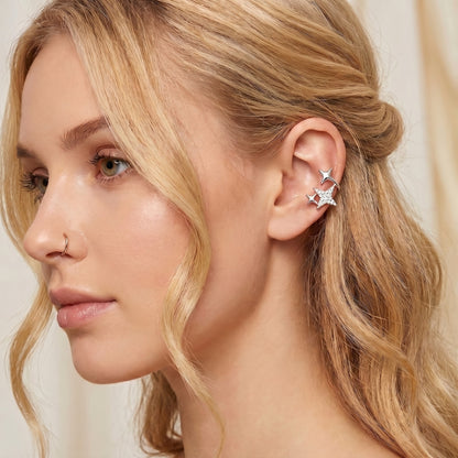 Sparkling Stars Ear Cuff | Earrings
