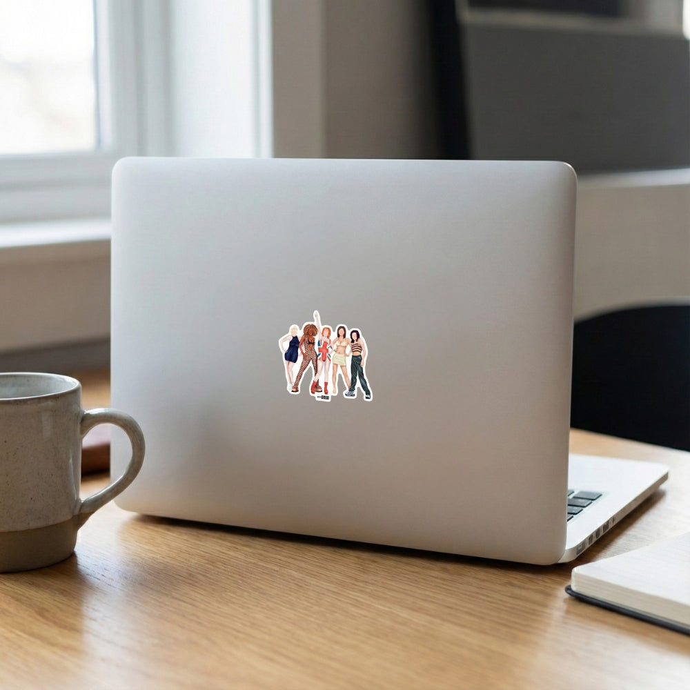 Spice Girls 90s Invasion | Vinyl Sticker