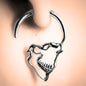 Spiked Skull Earrings