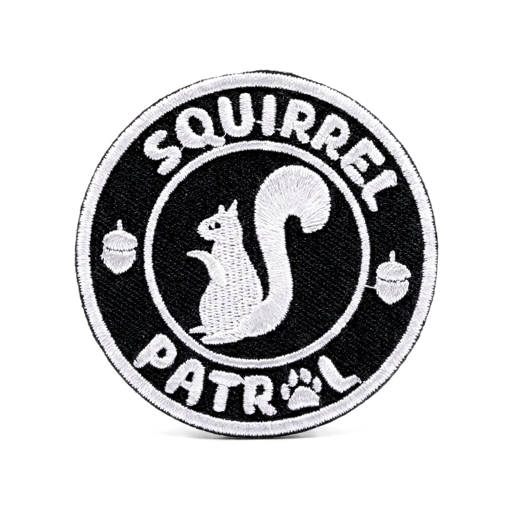 Squirrel Patrol | Embroidered Patch