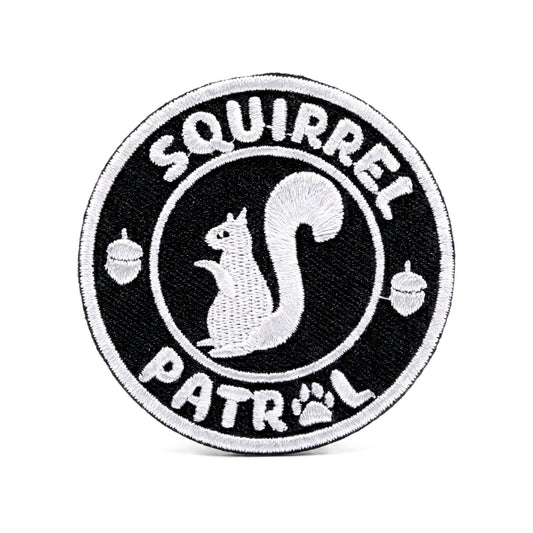 Squirrel Patrol | Embroidered Patch