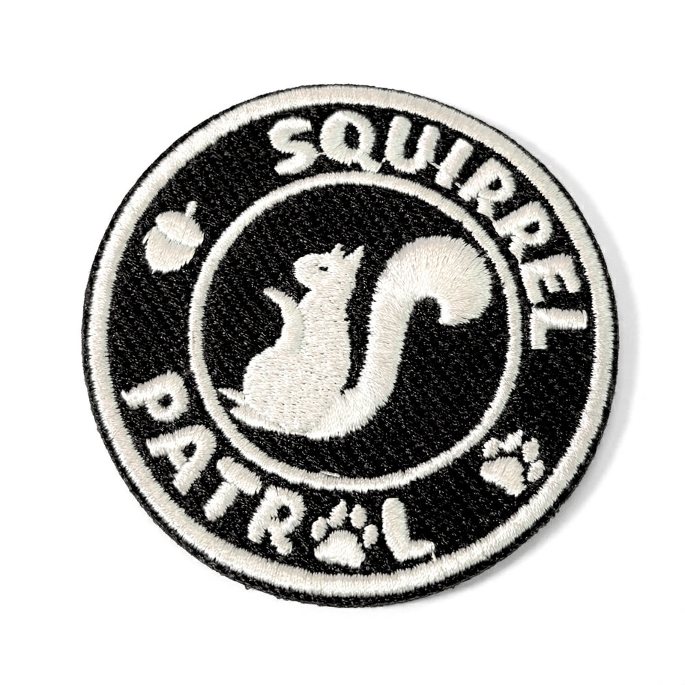 Squirrel Patrol | Embroidered Patch