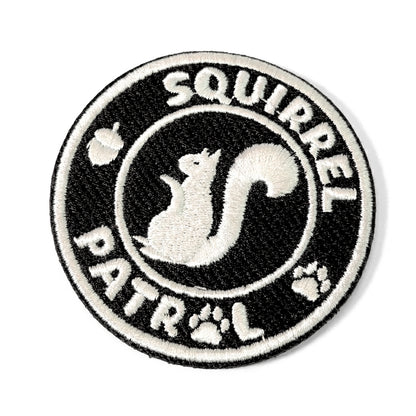 Squirrel Patrol | Embroidered Patch