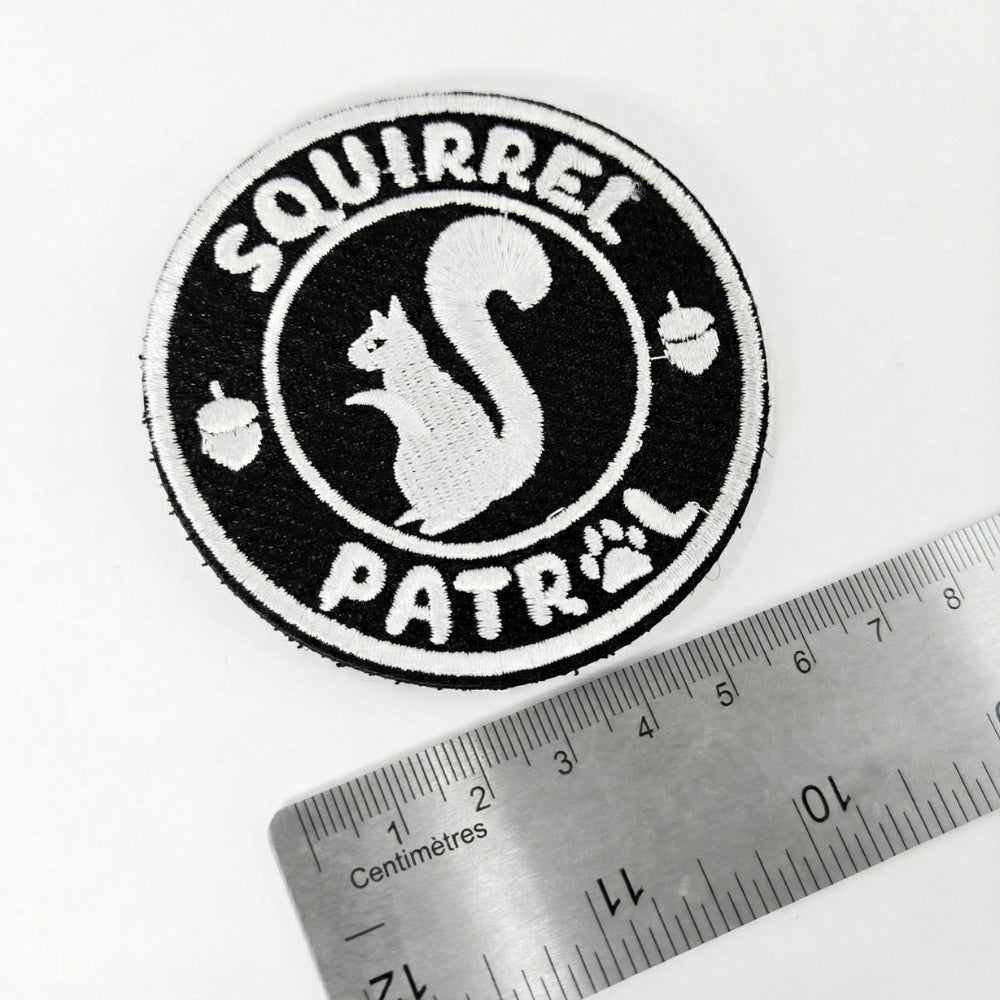 Squirrel Patrol | Embroidered Patch