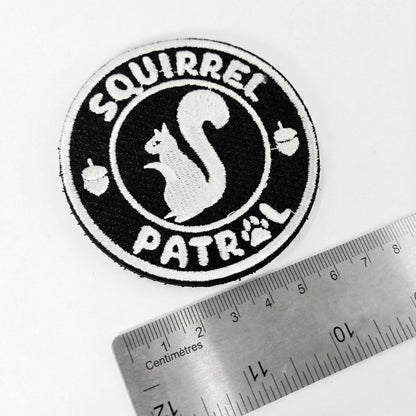 Squirrel Patrol | Embroidered Patch
