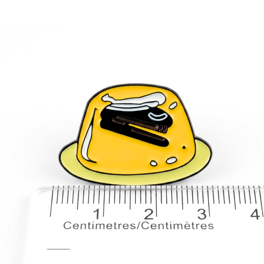Stapler in Jell-O Prank | Collectible Pin
