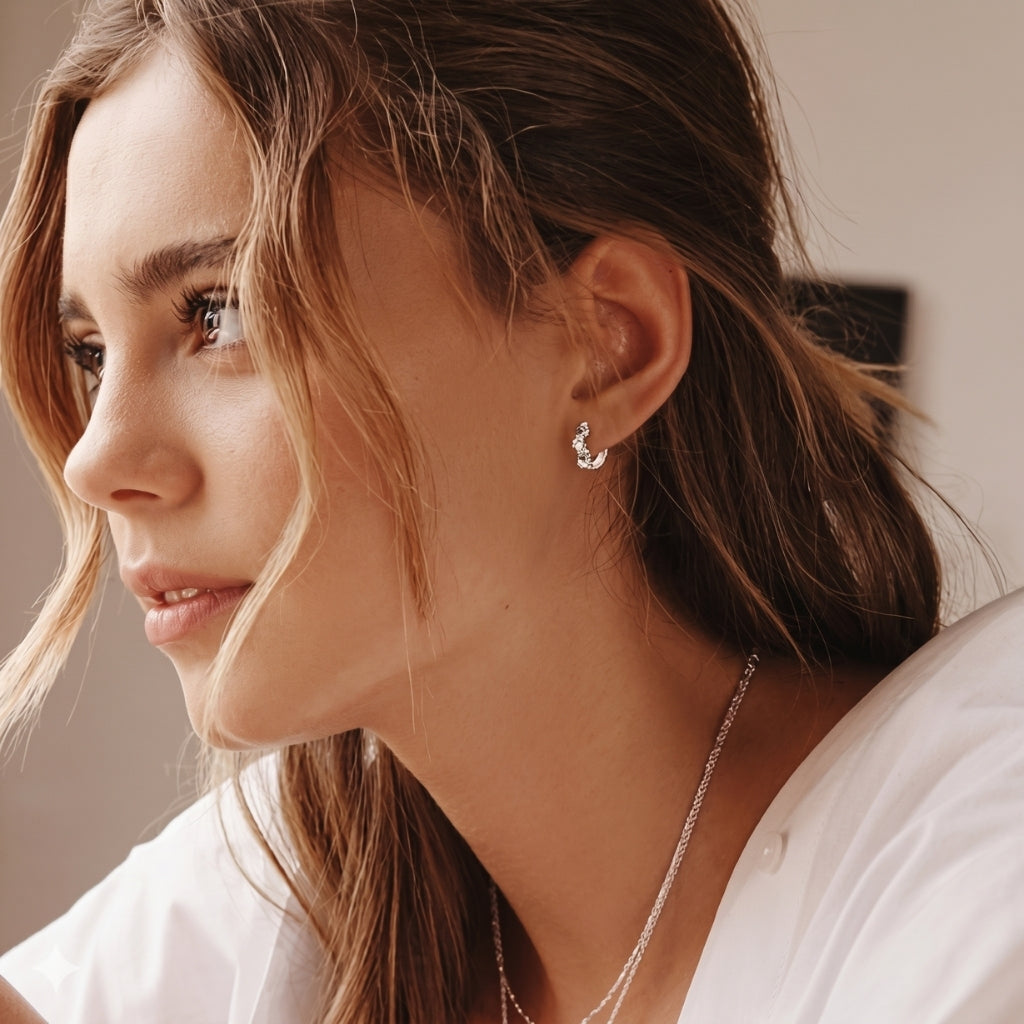 MODÈLE | Boucles d'oreilles