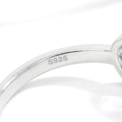 S925 Rose Gold Infinity Heart | Ring