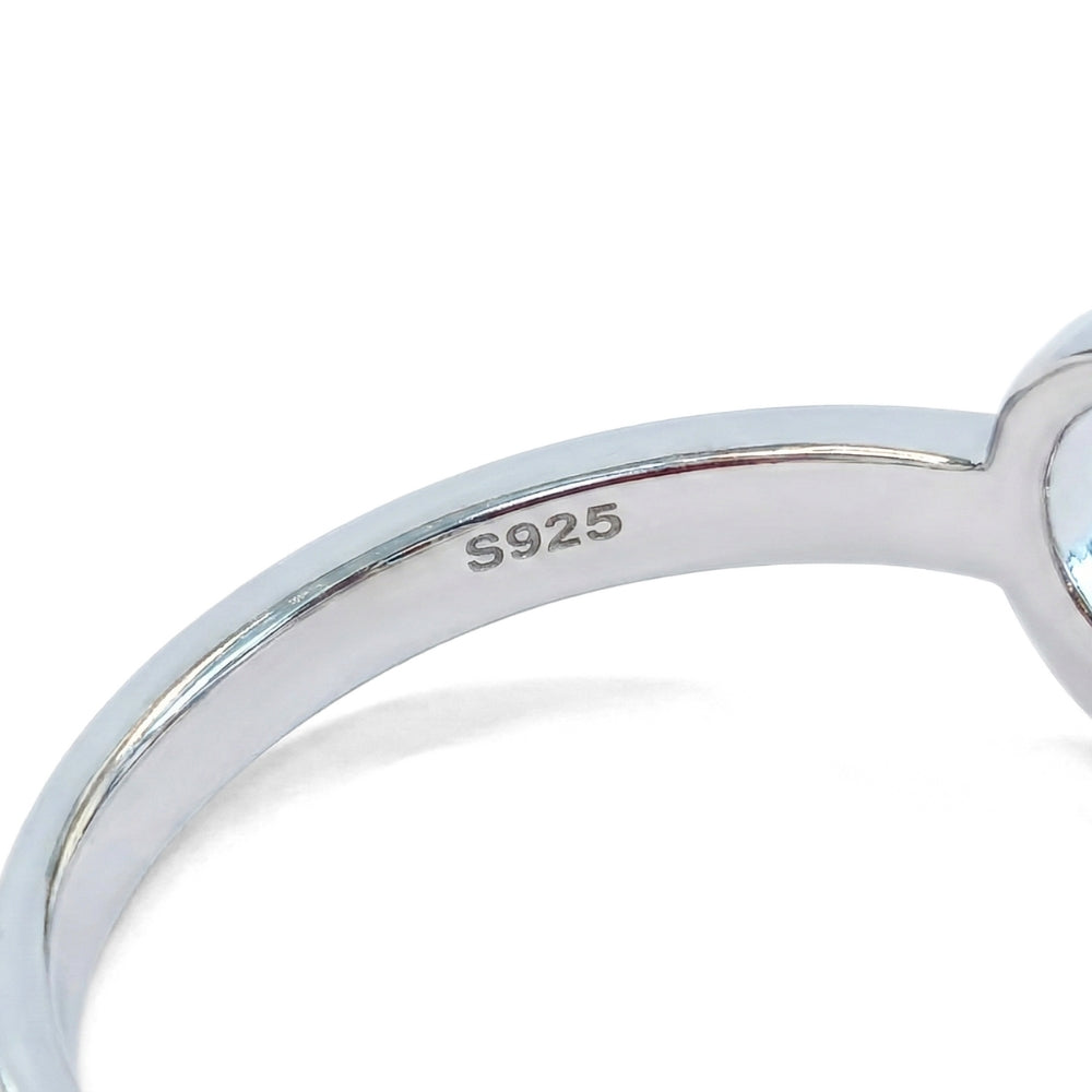 Bague Cœur Infini en Argent Sterling Plaqué Or Rose