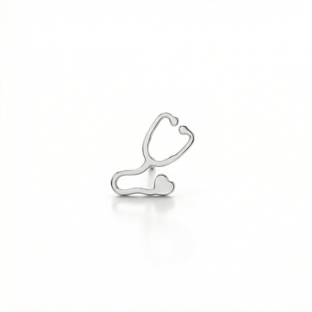 Stethoscope Minimalist Studs | Earrings