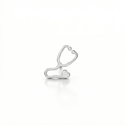 Stethoscope Minimalist Studs | Earrings