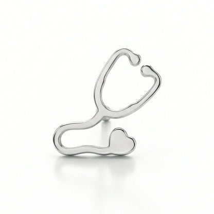 Stethoscope Minimalist Studs | Earrings