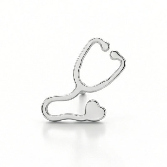 Stethoscope Minimalist Studs | Earrings