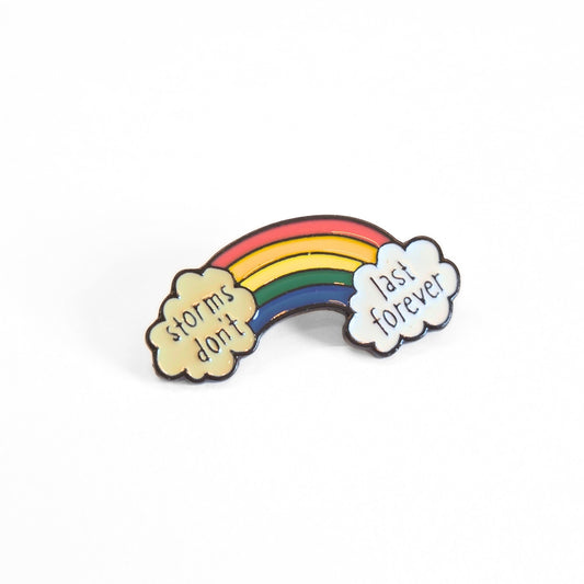 Storms Don't Last Forever | Collectible Pin