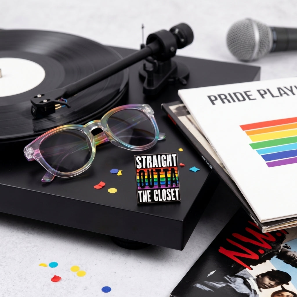 Straight Outta the Closet | Collectible Pin