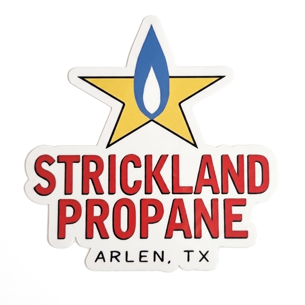Strickland Propane | Vinyl Sticker
