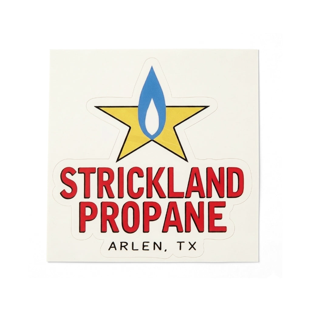 Strickland Propane | Vinyl Sticker
