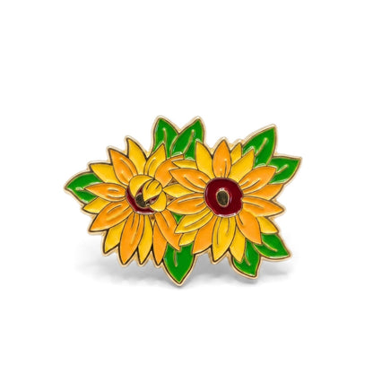Sunflower Pair | Collectible Pin