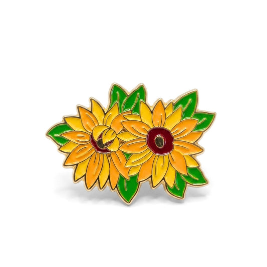 Sunflower Pair | Collectible Pin