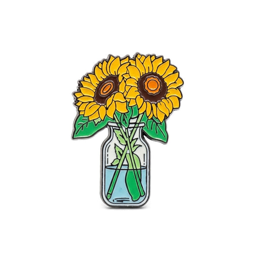 Sunflowers in a Vase | Collectible Pin