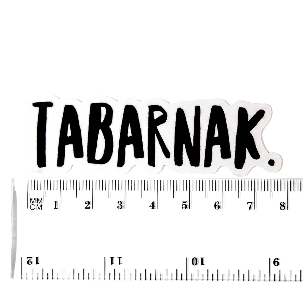 Tabarnak | Vinyl Sticker