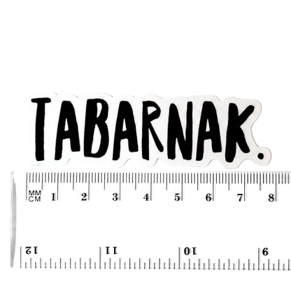 Tabarnak | Vinyl Sticker