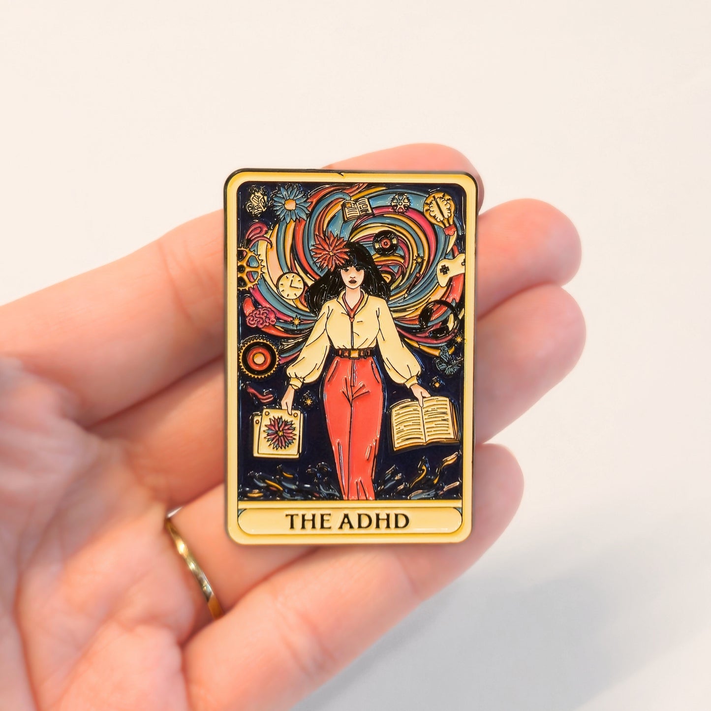 The ADHD (Tarot Card) | Collectible Pin